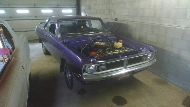 This is an original owner 71 Dart Swinger 340.